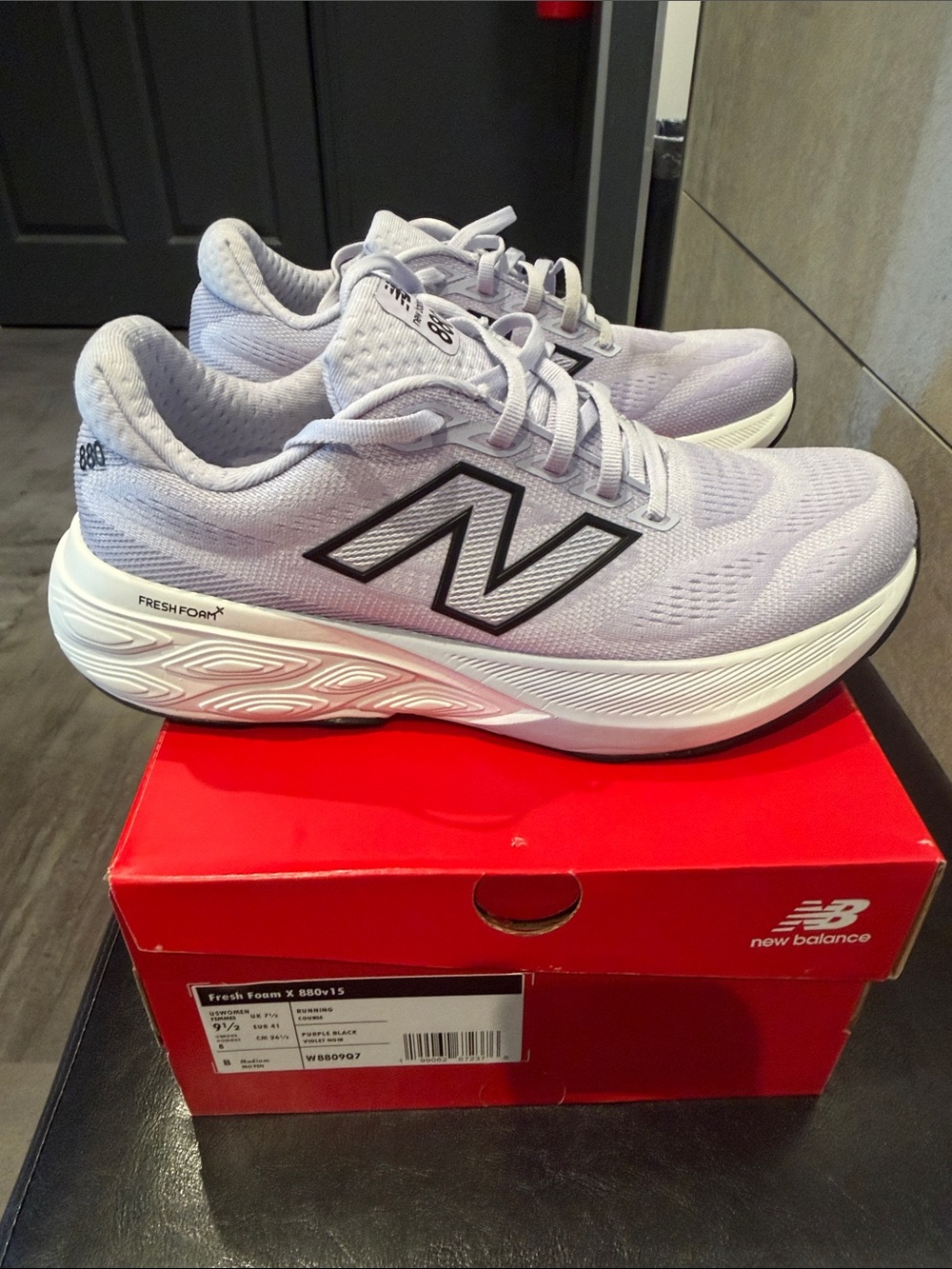 New Balance Women's Lavender 880 Fresh Foam Running Shoes